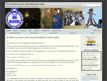 Tablet Screenshot of panonbelievers.org